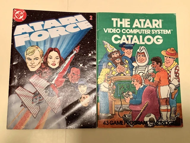 1981 Atari Catalog & Atari Force Volume 1 #2 DC Comics