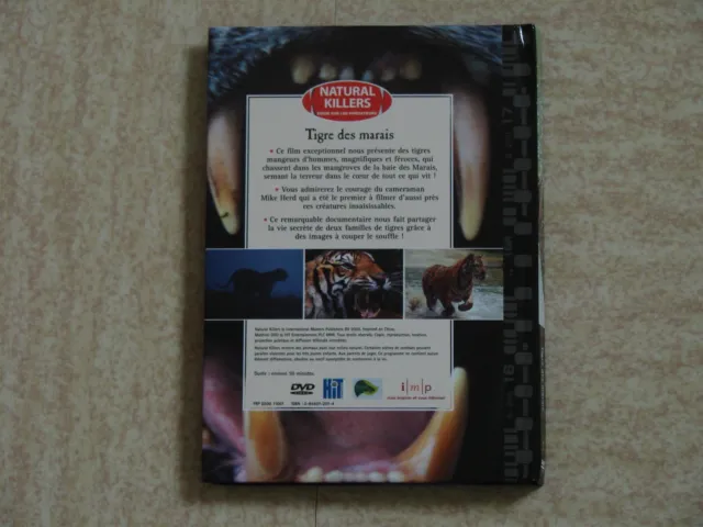 " TIGRE DES MARAIS " COFFRET DVD-LIVRE 24 Pages - Documentaire Animalier 2
