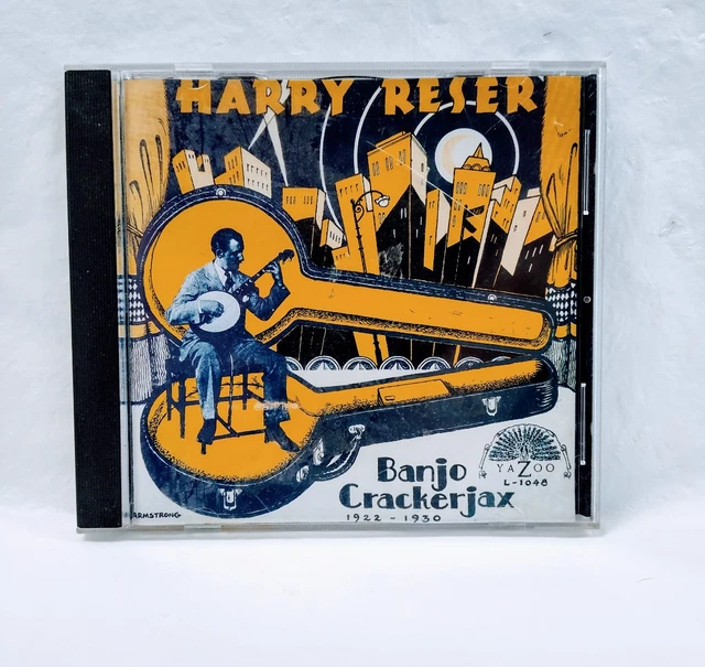 米CD Harry Reser Banjo Crackerjax 1922 - 1930 1048 Yazoo /00110 Harry Reser – Banjo Crackerjax 1922 - 1930 – CD (Compilation