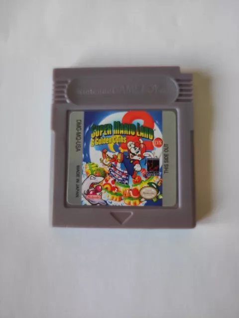Super Mario Land 2 - 6 golden coins - jeu pour nintendo Game Boy Color