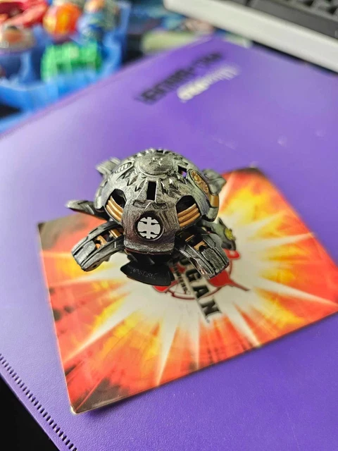 Bakugan Baku steel Tremblar mechtanium surge baku mine very rare - Jeux & Jouets