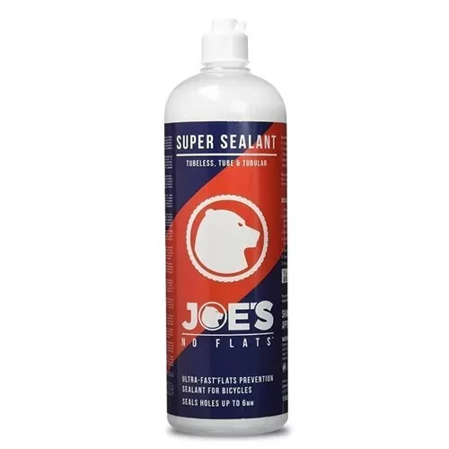 JOES NO-FLATS SUPER SEALANT 1L - LATEX BASED - ULTRA-FAST Bike MTB Road tubeless