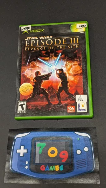 Star Wars Episode III 3 Revenge of the Sith (Microsoft Xbox, 2005)