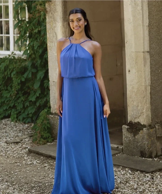 valentina red bridesmaid dresses Valentina Chiffon Dress
