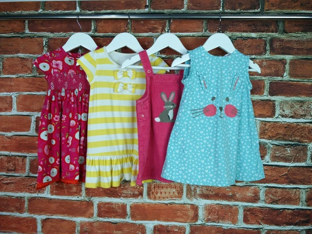 Girls Baby Bundle Age 12-18 Mths Next M&S John Lewis Pretty Dress Set 86Cm