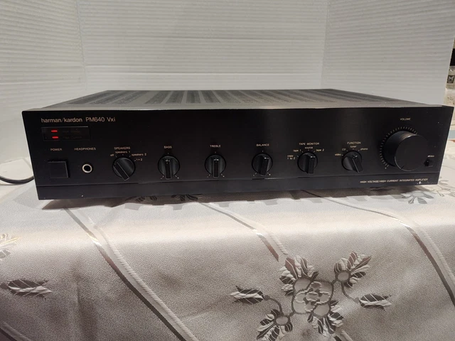 HARMAN KARDON PM640 Vxi Integrated Amplifier Tested works very
