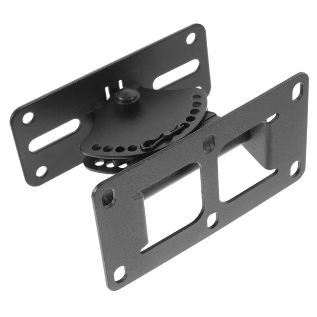 Mensola da parete per altoparlante, espositore da parete in acrilico per altoparlante Bluetooth, webcam, telefoni cellulari, giocattolo-nero