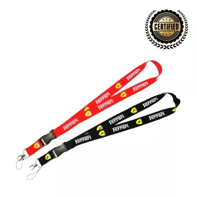 ✅ Lanyard para coche compatible con la marca FERRARI