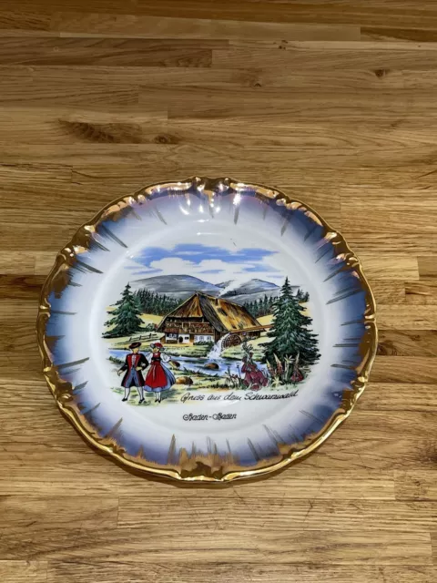 Winterling Schwarzenbach Bavaria Germany - Baden-Baden Decorative Plate 2