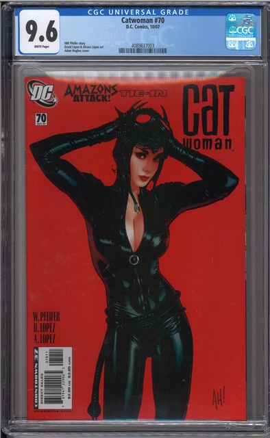 Catwoman #70 - CGC 9.6 - Adam Hughes Cover