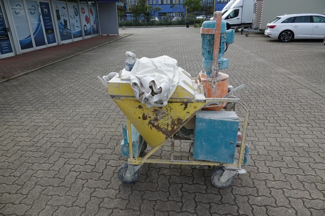 Stockbig No1 Verputzmaschine mit Einblashaube und Ersatzteile
