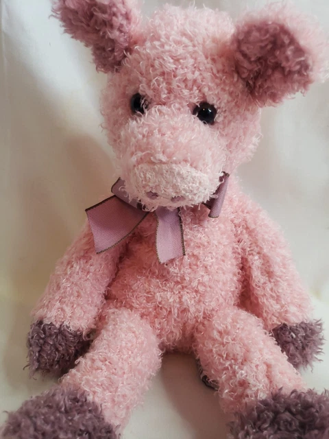 Harvest Moon Pixie Pig Russ Pink Floppy Beanbag Plush Stuffed Animal