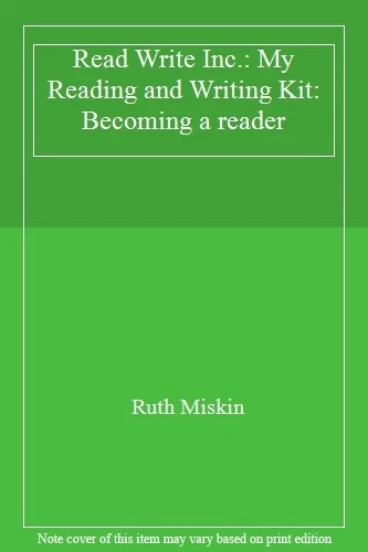 READ WRITE INC.: My Reading and Writing Kit: Becoming a reader By Ruth ...