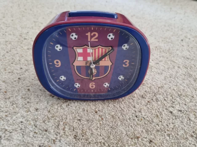 FCB Merchandise Barcelona Offical  Clock, with box, packaging and instructions