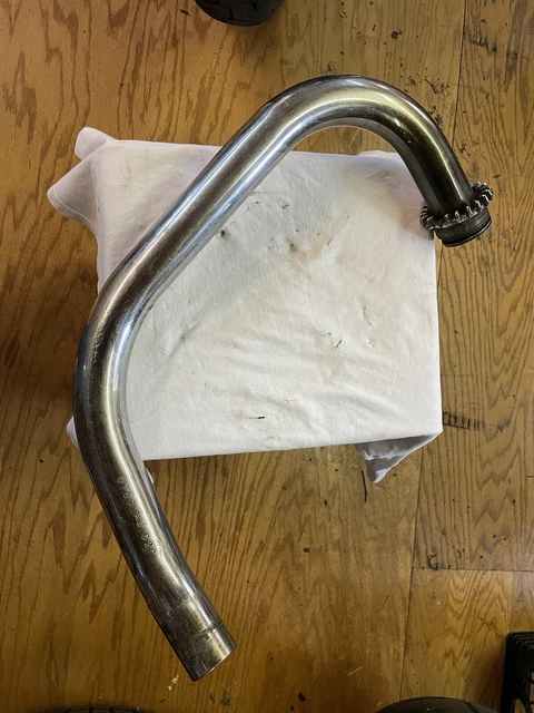 Ducati Bevel Conti Exhaust Head Pipe 900Ss 750Ss Super Sport Square Case Ducati Bevel Conti Exhaust Head Pipe 900Ss 750Ss Super Sport Square Case