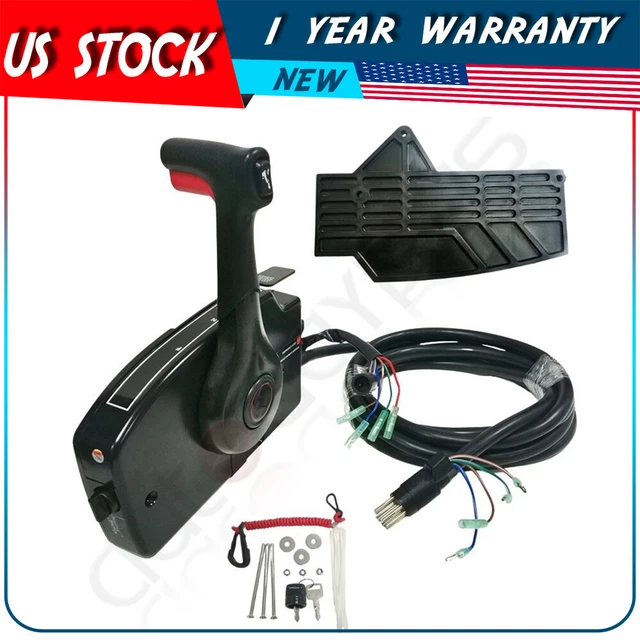 MERCURY OUTBOARD SIDE Mount Remote Control Box Power Trim Tilt 8 Pin