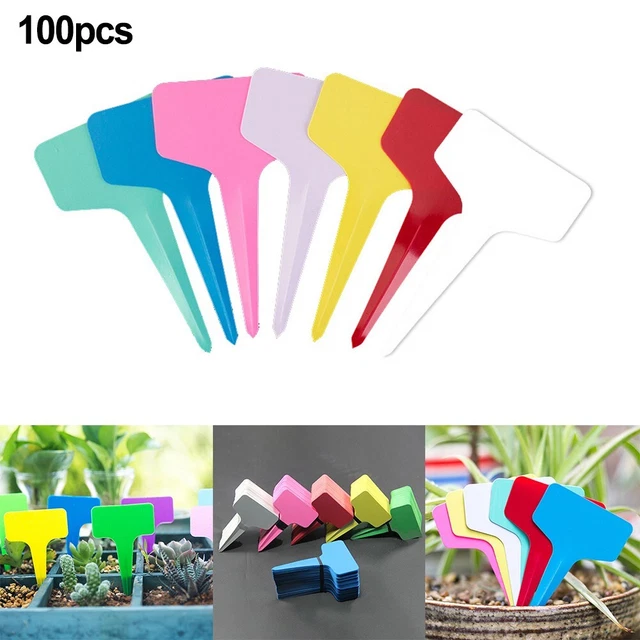 HTN - Etichette Per Piante In Metallo 24pcs Marcatori Da Giardino Tag