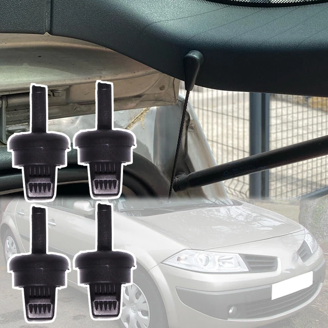 4 pz per Nissan Qashqai J10 Renault Megane rivetti mensola pacchi clip cavo stringa