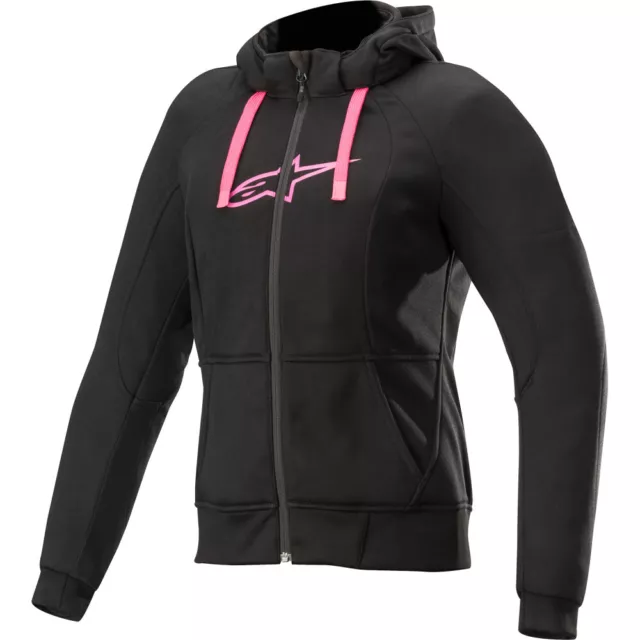 Alpinestars Women's Sport Jacket/Hoodie - Black/Pink | Large