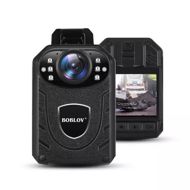 KJ21 Body Camera, 1296P Body Worn Camera, 8-10Hours Recording Outdoor Police ...