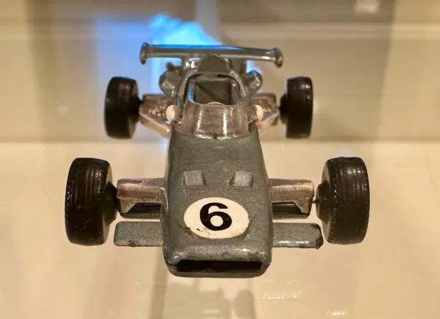 Schuco 1:66 306 841 BMW Formel 2  blausilber metallic  ab 1970 Startnummer 6