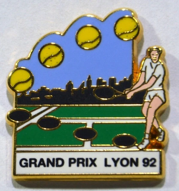 PINS TENNIS GRAND prix de lyon 1992 arthus bertrand EUR 4,99 - FR