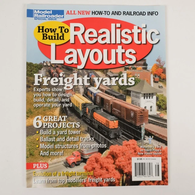 HOW TO BUILD Realistic Layouts Freight Yards Model Railroader Magazine