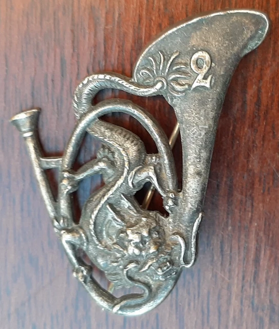 Insigne 20e BCP Cigogne – Bataillon Chasseurs à Pied, AB Déposé, Années 1920