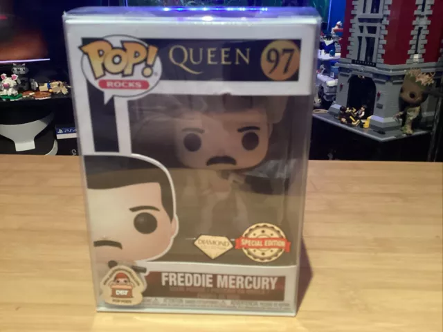 Queen Freddie Mercury Special Edition Funko Pop Rocks Vinyl Figure Number 97