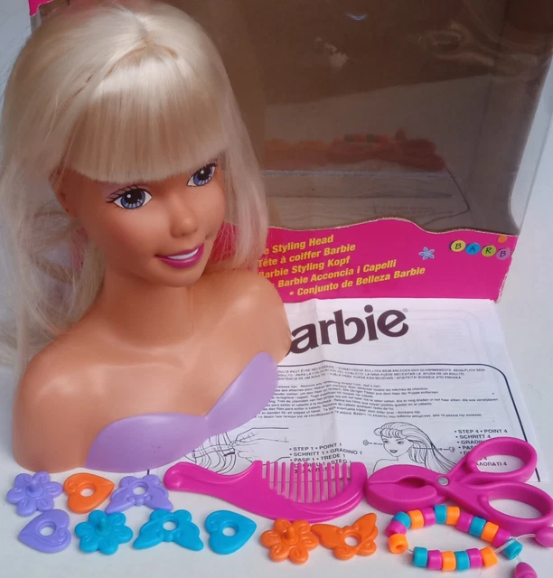 BARBIE STYLING HEAD 1997 Mattel Tête à Coiffer EUR 69,99 - PicClick FR