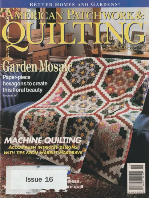 American Patchwork & Quilting Issue 16 Volume 3 No.5 October 1995