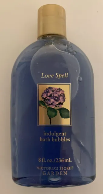 Victoria’s Secret Garden LOVE SPELL Bath Bubbles 8 Oz.  *Very Rare*