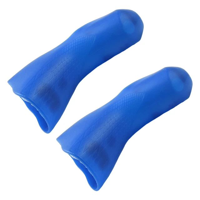 Housse De Protection En Gel De Silice Pour Leviers De Vitesse Shimano ST-R7020 - Paire Noire, Antidérapante