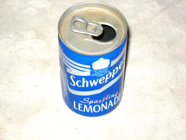 A Rare 1996 Schweppes Sparkling Lemonade 150ml Aluminium Mini Can 2