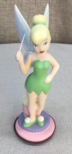 Disney Tinker Bell Ceramic Porcelain Figurine 6”