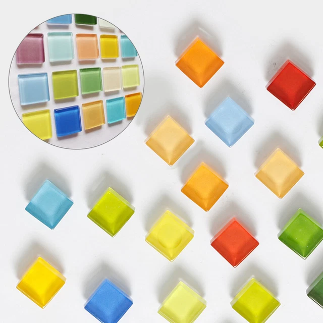 10 Mm Backsplash-Fliese Glasmosaikfliesen Für Das Kunsthandwerk