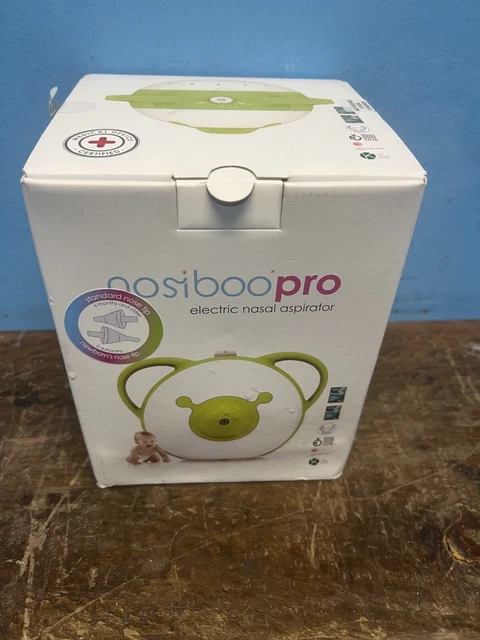 Nosiboo Pro Nasal Aspirator 110V Baby Nose Sucker Adjustable Suction Power (NEW)