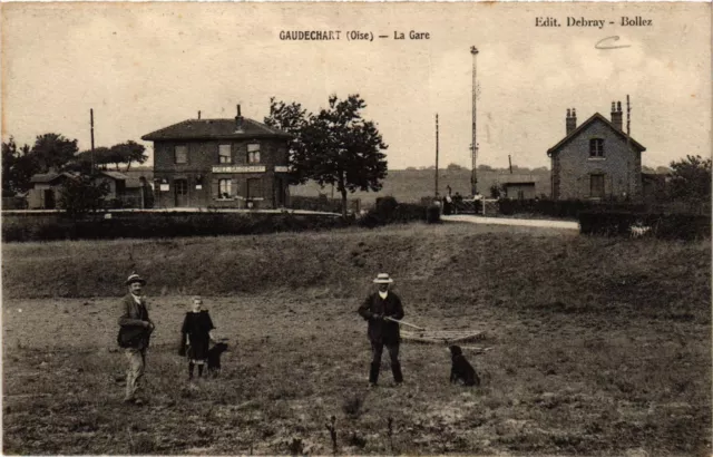 CPA AK Gaudechart OISE - La Gare (424278)