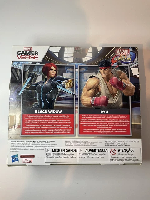 Marvel Gamerverse vs. Capcom Black Widow vs. Ryu 2-Pack price in UAE | Amazon UAE