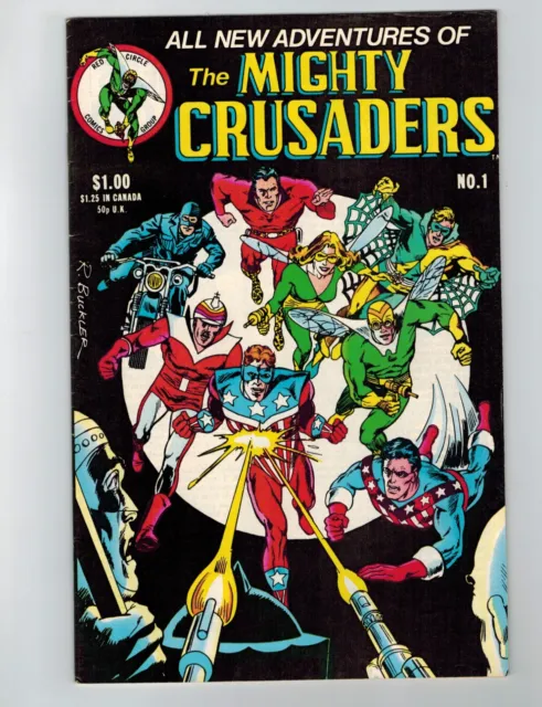 The Mighty Crusaders # 1 Comic Book March 1983 Red Circle Comics Group
