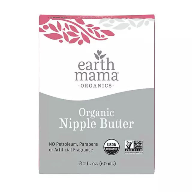 Earth Mama Organic Natural Nipple Butter 2 oz 2