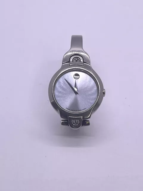 VINTAGE MOVADO LADIES 84 A1 1846 S Kara Watch With 6 Rd Dia Runs Great Free Ship 229.00 PicClick