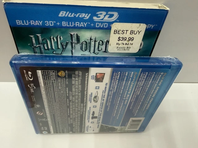 HARRY POTTER AND The Deathly Hallows Part 2 3D Blu-ray With Lenticular ...