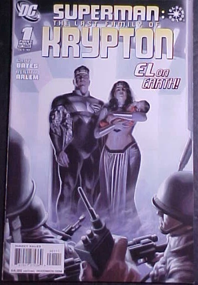 Superman: The Last Family Of Krypton #1! Vf/Nm 2010 Dc Comics