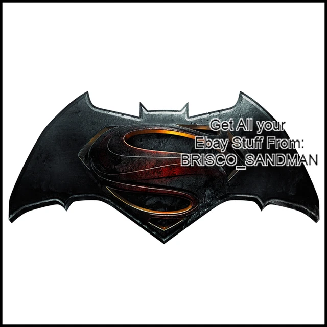 Fridge Fun Refrigerator Magnet BATMAN V SUPERMAN "LOGO A" Dawn of Justice