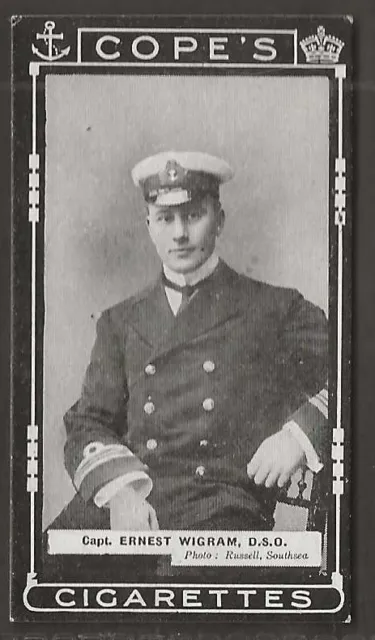 Cope Copes-Vc & Dso Naval & Flying Heroes 1917 (Unnumbered)-#47- Ernest Wigram
