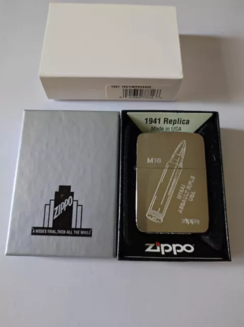 Zippo 223400 1941 Replica Lighter Case - No Inside Guts Insert