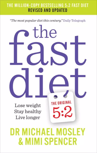 NEW The Fast Diet Original 5:2 Intermittent Fasting Revised Updated Book | AU