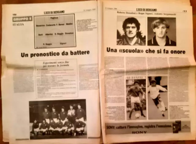 L'eco Di Bergamo - Inserto Mondiali Calcio Guida Usa 1994 Mediaworld 2