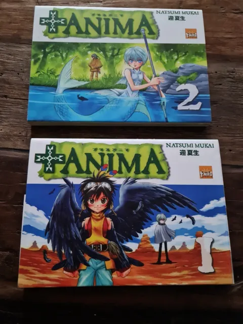 Lot Manga  + Anima N°1-2  -Natsumi Mukai - Bon État
